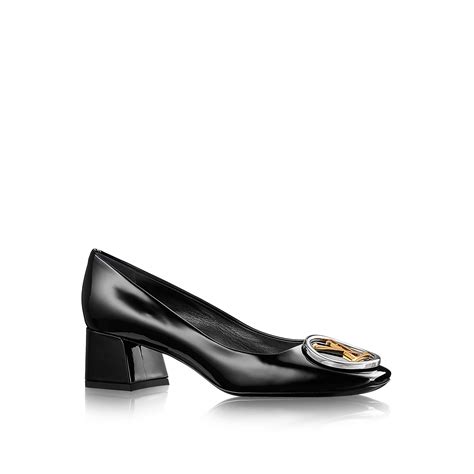 louis vuitton madeleine pump black|Louis Vuitton black in shoes.